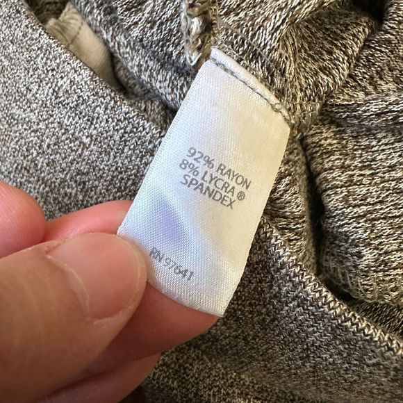 J. JILL Wearever Collection Cuffed Jogger Pants Pull On Pumice - Picture 7 of 11